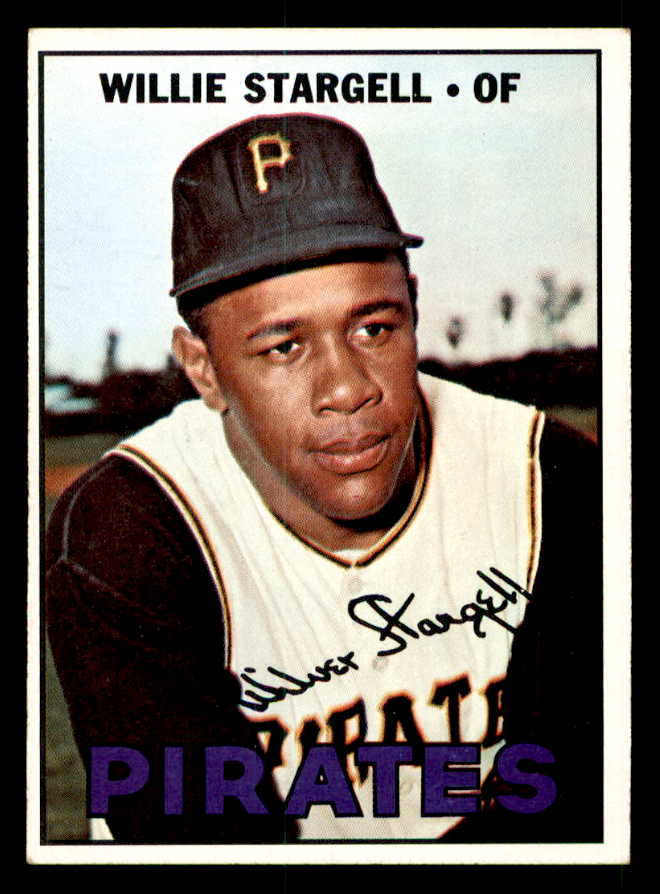 1967 Topps Baseball #140 Willie Stargell Pirates EX-MT 539807