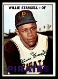 1967 Topps Baseball #140 Willie Stargell Pirates EX-MT 539807