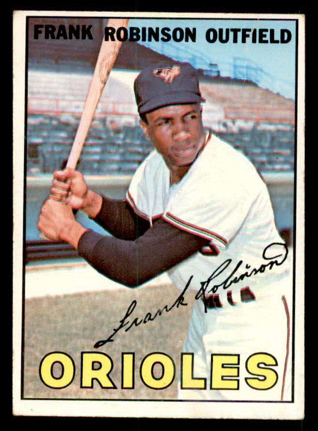 1967 Topps Baseball #100 Frank Robinson Orioles VG-EX 539810