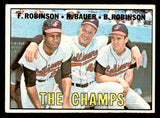 1967 Topps Baseball #001 Brooks Robinson Frank Robinson VG-EX 539813