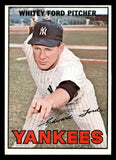 1967 Topps Baseball #005 Whitey Ford Yankees EX-MT 539814
