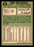 1967 Topps Baseball #055 Don Drysdale Dodgers VG-EX 539819
