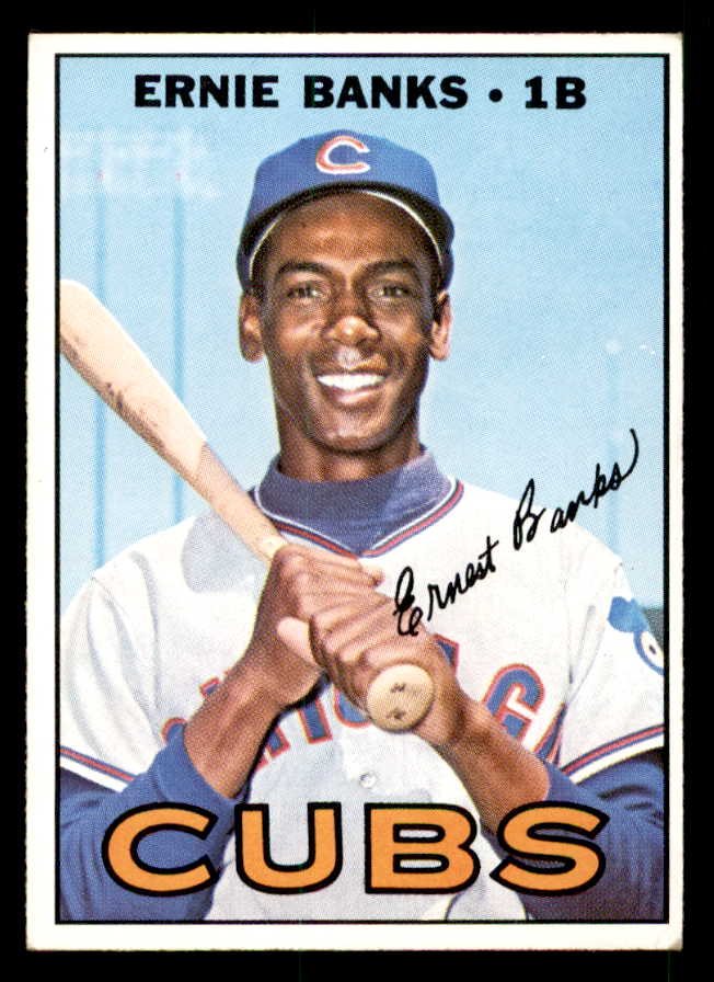 1967 Topps Baseball #215 Ernie Banks Cubs EX-MT 539821