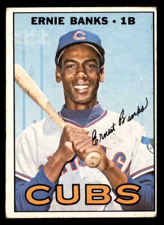1967 Topps Baseball #215 Ernie Banks Cubs VG-EX 539822