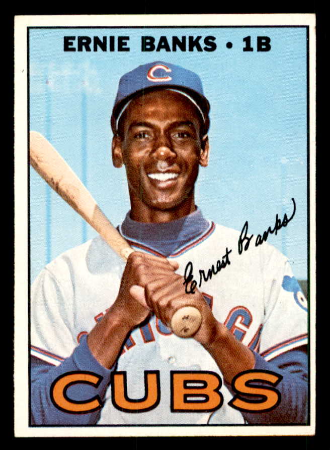 1967 Topps Baseball #215 Ernie Banks Cubs EX-MT 539823