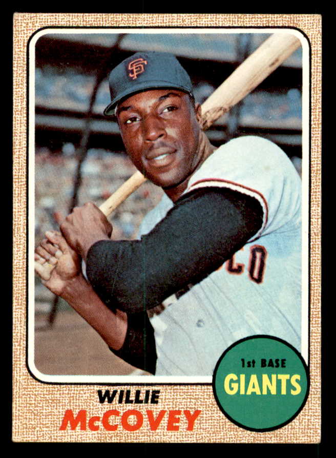 1968 Topps Baseball #290 Willie McCovey Giants EX-MT 539828