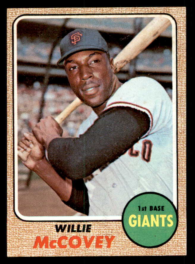 1968 Topps Baseball #290 Willie McCovey Giants EX-MT 539829
