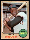 1968 Topps Baseball #290 Willie McCovey Giants EX-MT 539829