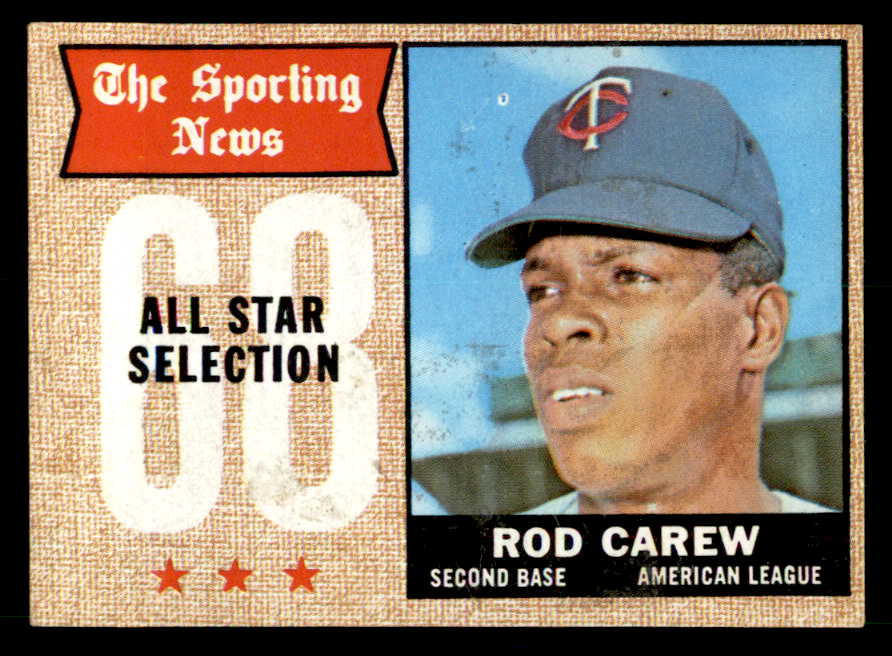 1968 Topps Baseball #363 Rod Carew A.S. Twins EX-MT 539834