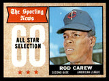 1968 Topps Baseball #363 Rod Carew A.S. Twins EX-MT 539835