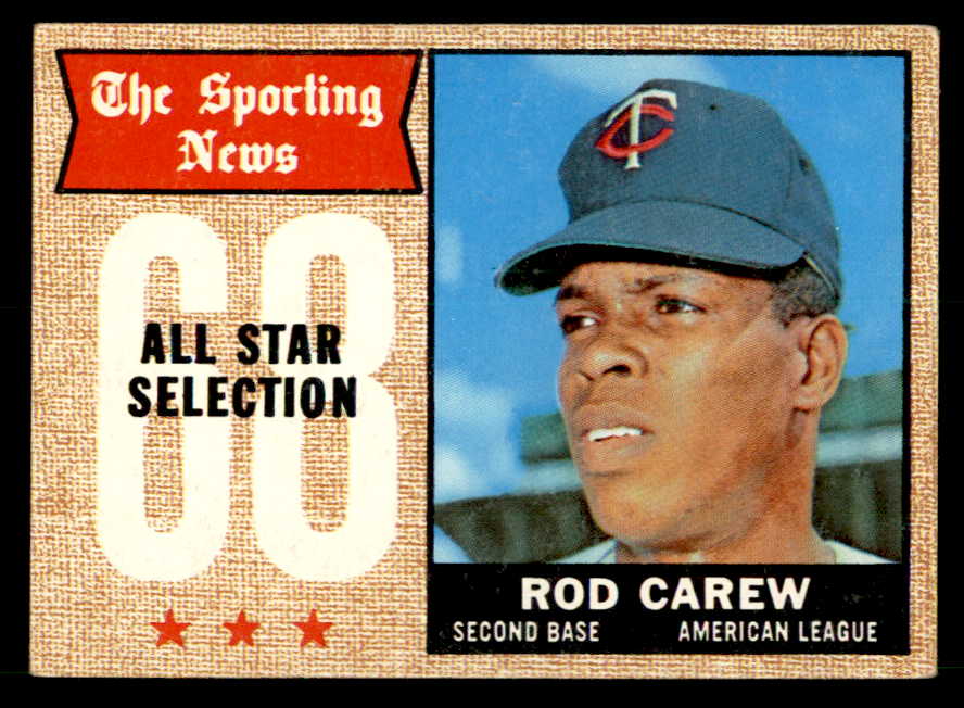 1968 Topps Baseball #363 Rod Carew A.S. Twins EX-MT 539836