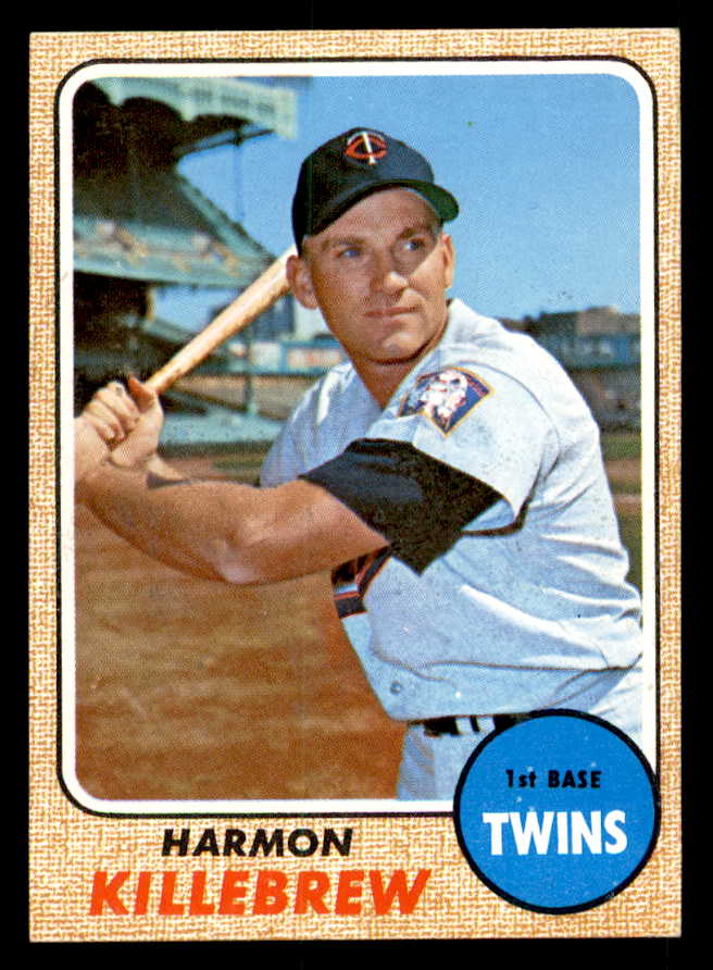 1968 Topps Baseball #220 Harmon Killebrew Twins EX-MT 539842