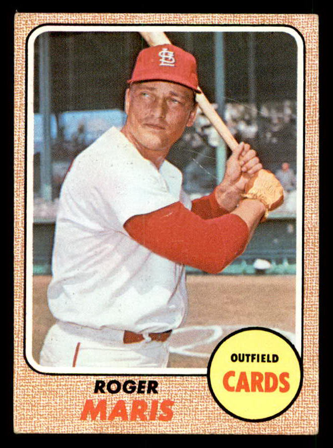 1968 Topps Baseball #330 Roger Maris Cardinals EX-MT 539846