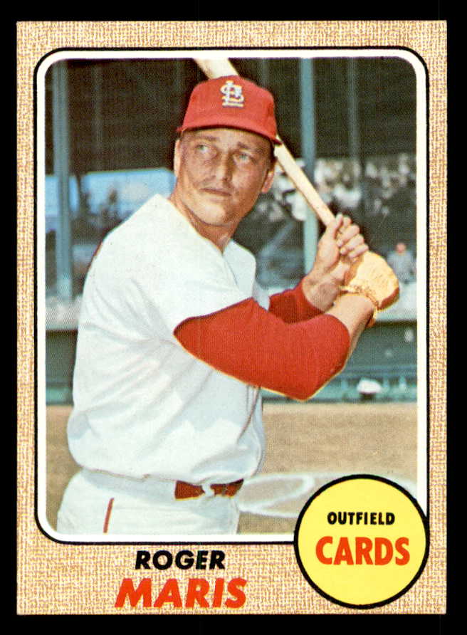 1968 Topps Baseball #330 Roger Maris Cardinals EX-MT 539849