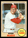 1968 Topps Baseball #330 Roger Maris Cardinals EX-MT 539849