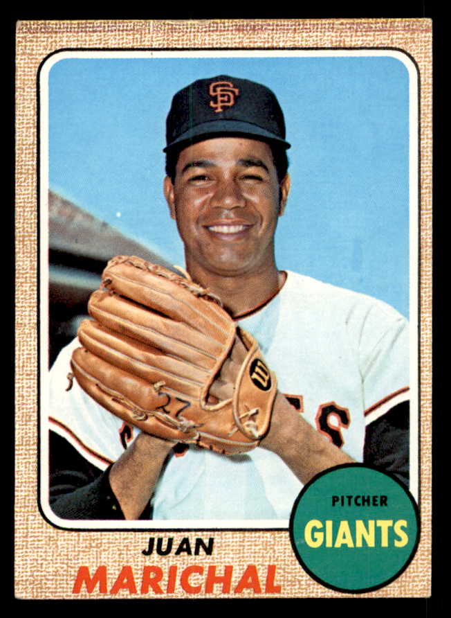 1968 Topps Baseball #205 Juan Marichal Giants VG-EX 539851