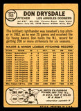 1968 Topps Baseball #145 Don Drysdale Dodgers VG-EX 539859