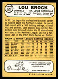 1968 Topps Baseball #520 Lou Brock Cardinals EX-MT 539860