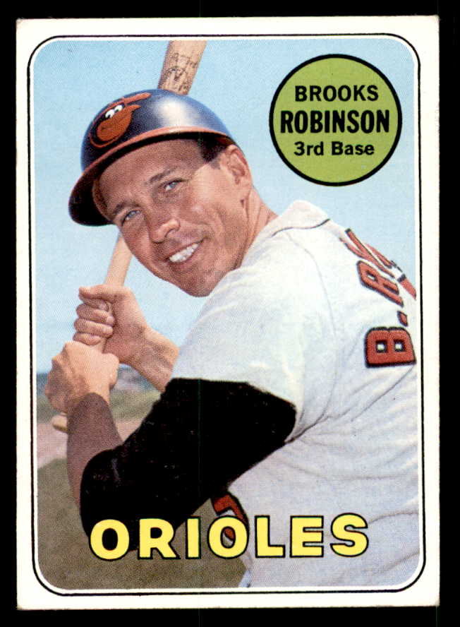 1969 Topps Baseball #550 Brooks Robinson Orioles EX-MT 539862