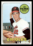 1969 Topps Baseball #573 Jim Palmer Orioles EX-MT 539865