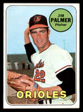 1969 Topps Baseball #573 Jim Palmer Orioles VG-EX 539867