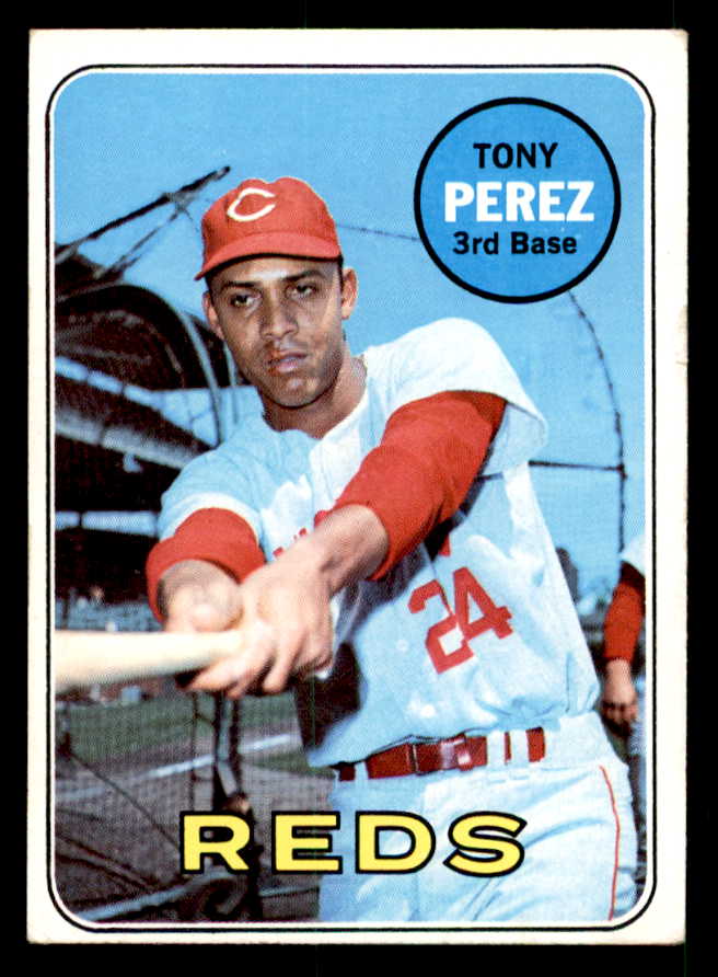 1969 Topps Baseball #295 Tony Perez Reds VG-EX 539870