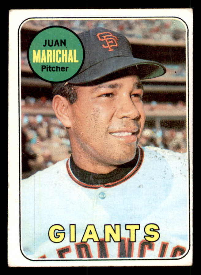 1969 Topps Baseball #370 Juan Marichal Giants VG-EX 539876