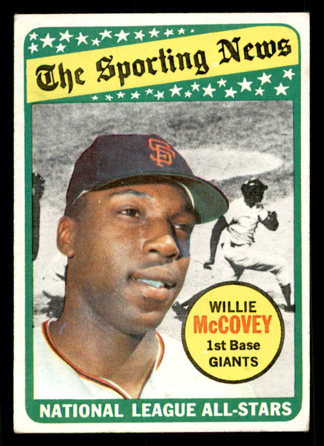 1969 Topps Baseball #416 Willie McCovey A.S. Giants EX-MT 539879