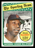 1969 Topps Baseball #416 Willie McCovey A.S. Giants EX-MT 539879