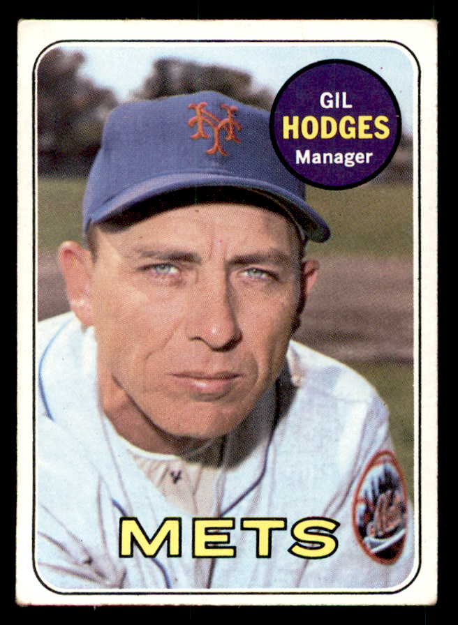 1969 Topps Baseball #564 Gil Hodges Mets VG-EX 539881