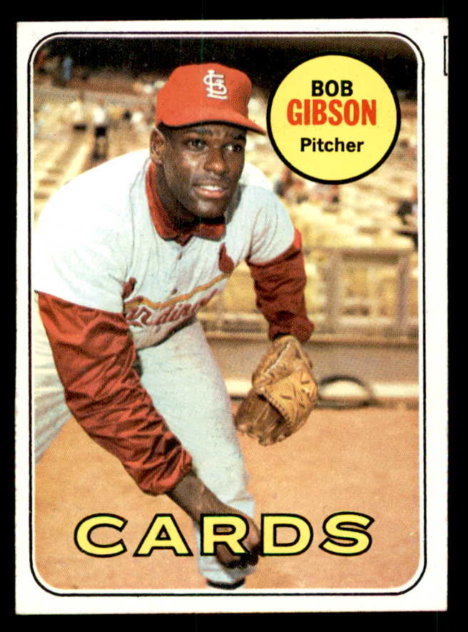 1969 Topps Baseball #200 Bob Gibson Cardinals VG-EX 539882