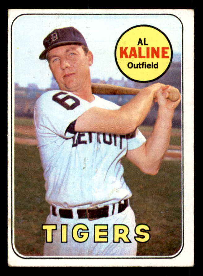 1969 Topps Baseball #410 Al Kaline Tigers VG-EX 539884