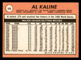 1969 Topps Baseball #410 Al Kaline Tigers VG-EX 539884