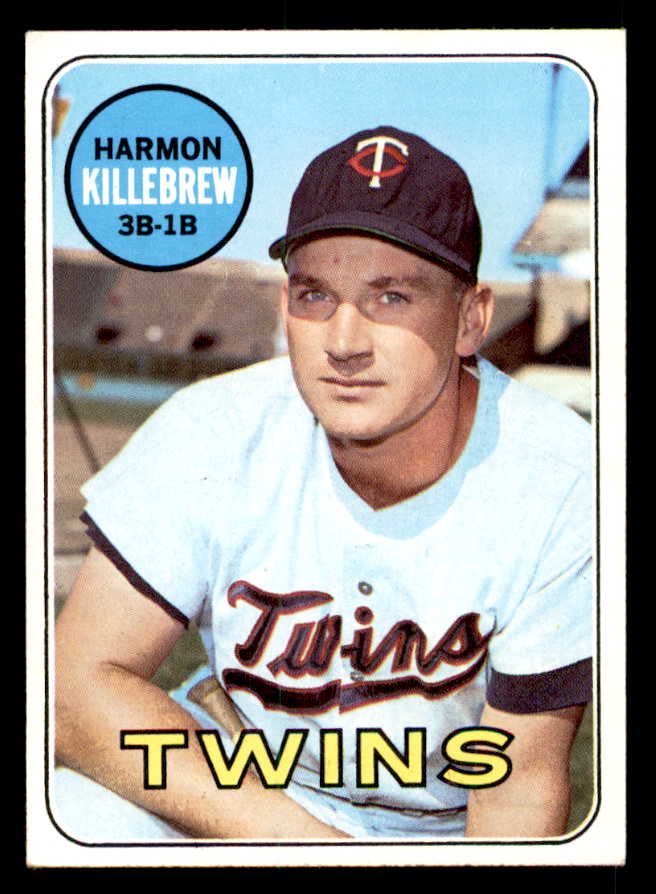 1969 Topps Baseball #375 Harmon Killebrew Twins EX-MT 539887