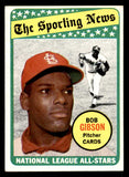 1969 Topps Baseball #432 Bob Gibson A.S. Cardinals EX-MT 539890