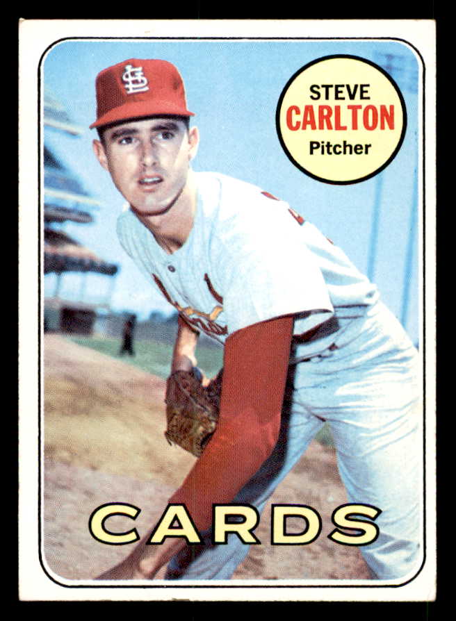 1969 Topps Baseball #255 Steve Carlton Cardinals EX-MT 539901