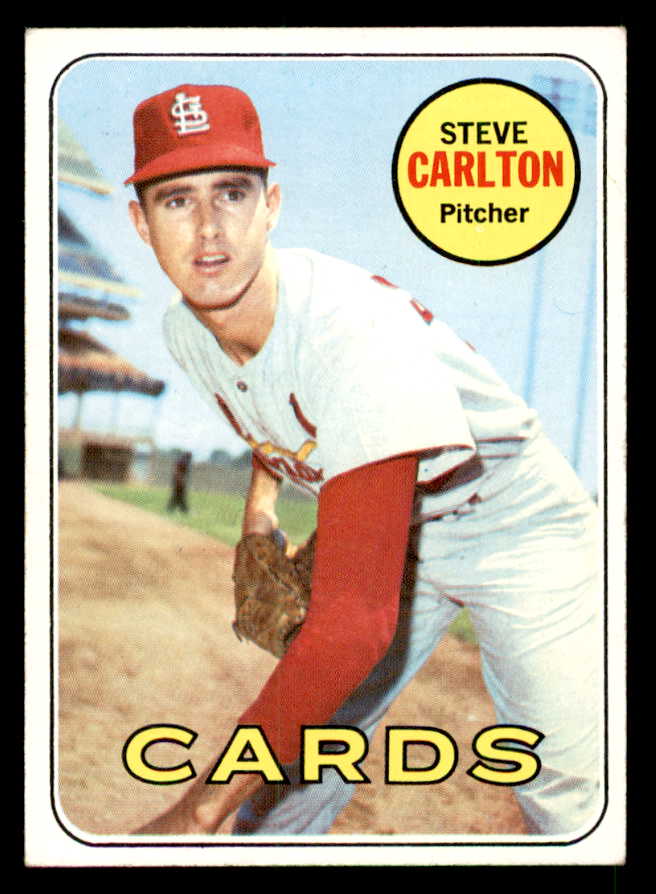 1969 Topps Baseball #255 Steve Carlton Cardinals EX-MT 539902