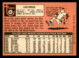 1969 Topps Baseball #085 Lou Brock Cardinals EX-MT 539903