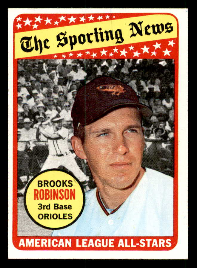 1969 Topps Baseball #421 Brooks Robinson A.S. Orioles EX-MT 539904