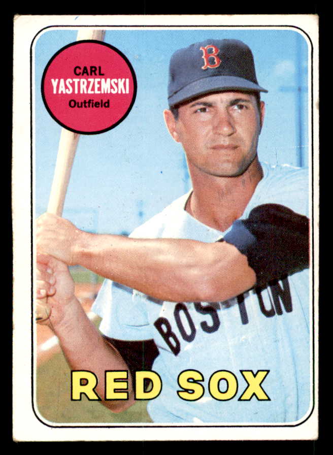 1969 Topps Baseball #130 Carl Yastrzemski Red Sox VG-EX 539913