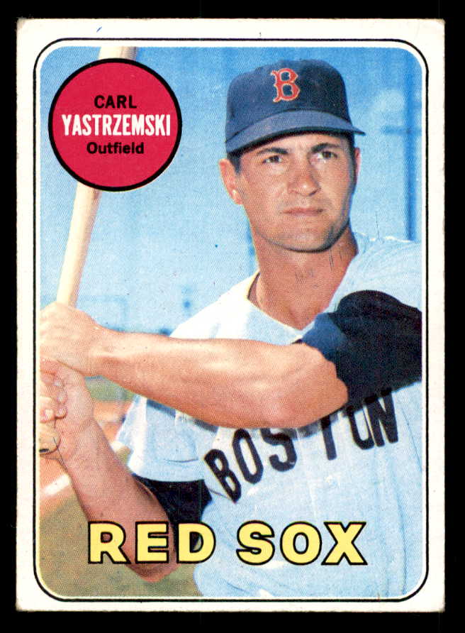 1969 Topps Baseball #130 Carl Yastrzemski Red Sox VG-EX 539914