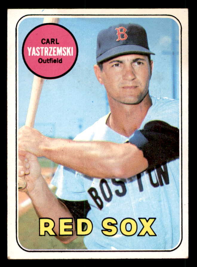 1969 Topps Baseball #130 Carl Yastrzemski Red Sox EX-MT 539915