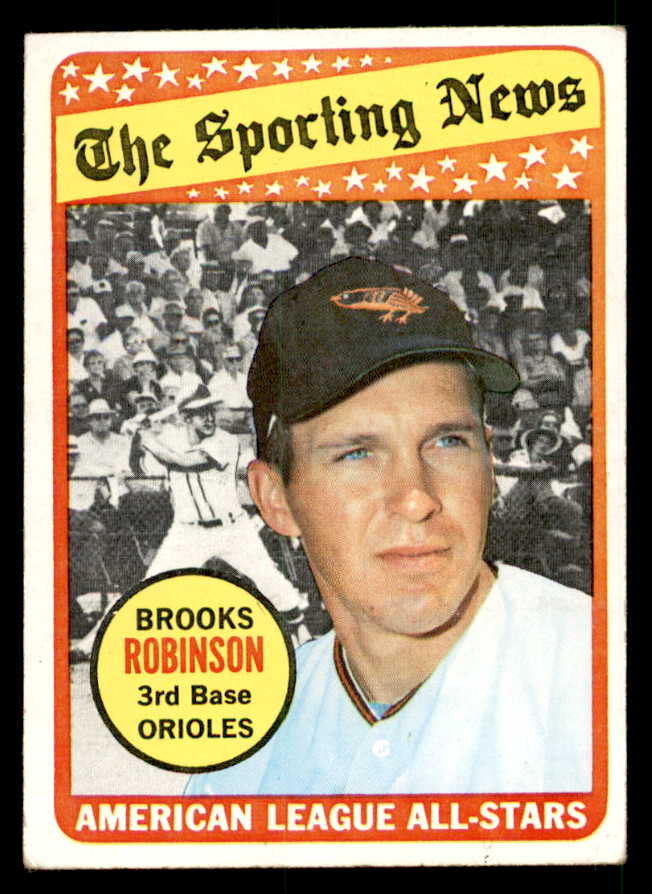 1969 Topps Baseball #421 Brooks Robinson A.S. Orioles VG-EX 539918