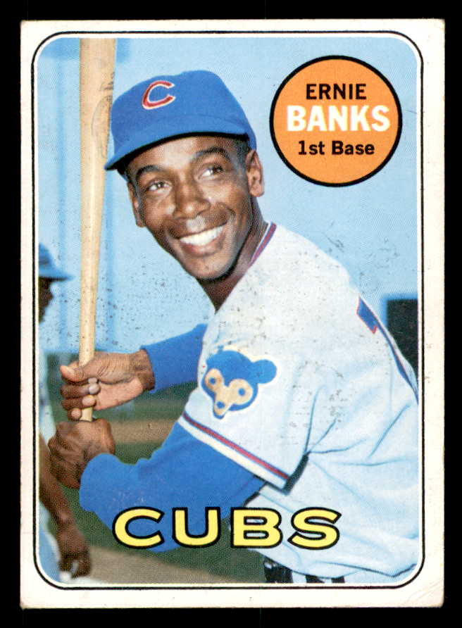 1969 Topps Baseball #020 Ernie Banks Cubs VG-EX 539923