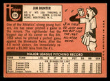 1969 Topps Baseball #235 Catfish Hunter A's VG-EX 539924
