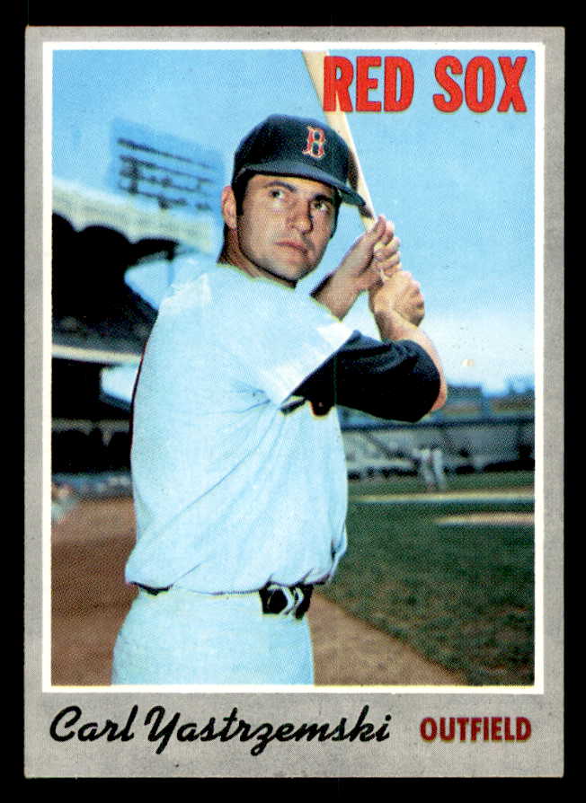 1970 Topps Baseball #010 Carl Yastrzemski Red Sox NR-MT 539930