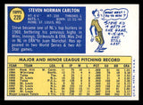 1970 Topps Baseball #220 Steve Carlton Cardinals EX-MT 539931