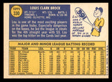 1970 Topps Baseball #330 Lou Brock Cardinals NR-MT 539936