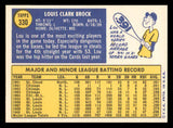 1970 Topps Baseball #330 Lou Brock Cardinals NR-MT 539937