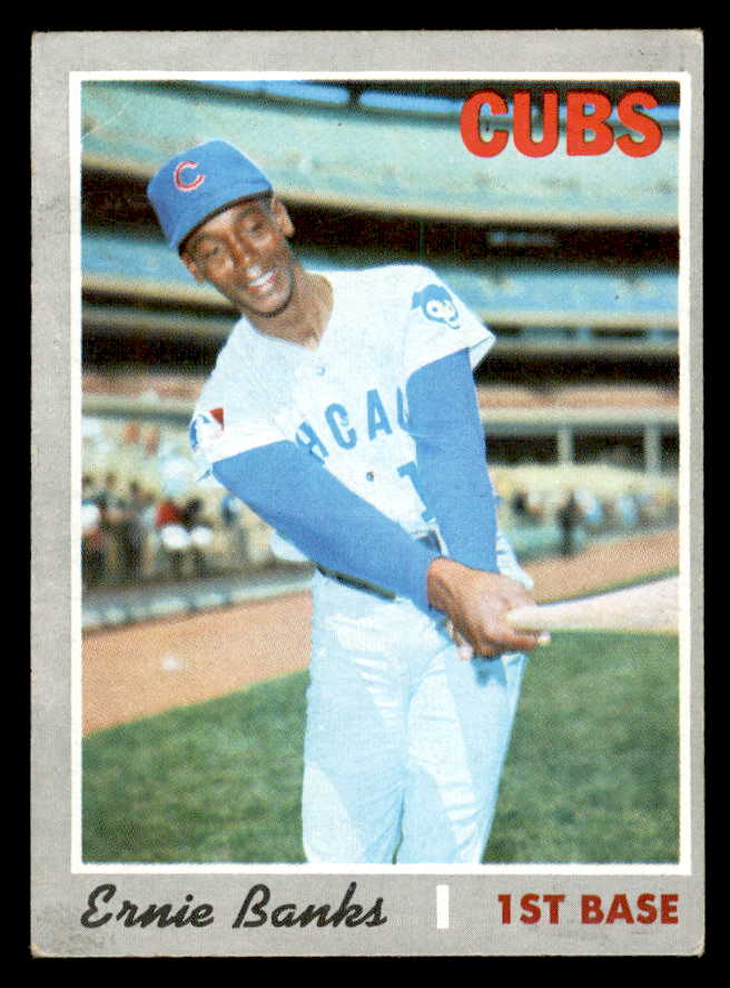 1970 Topps Baseball #630 Ernie Banks Cubs VG-EX 539941